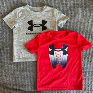 Boys under armor shirts